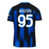 Maglia ufficiale Inter Milan Bastoni 95 Casa 2023-24 per Uomo